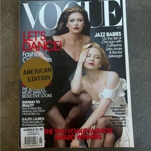 Vogue US November 2002 Magazine – Vintage 2000s